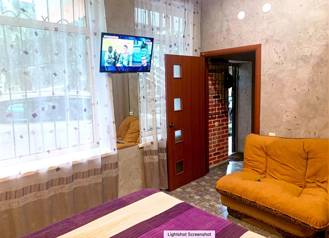 Апартаменты люкс в самом центре Ялты с бесплатной парковкой и теплыми полами